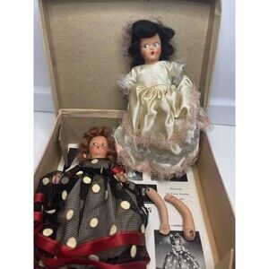 two Nancy Ann Storybook Dolls